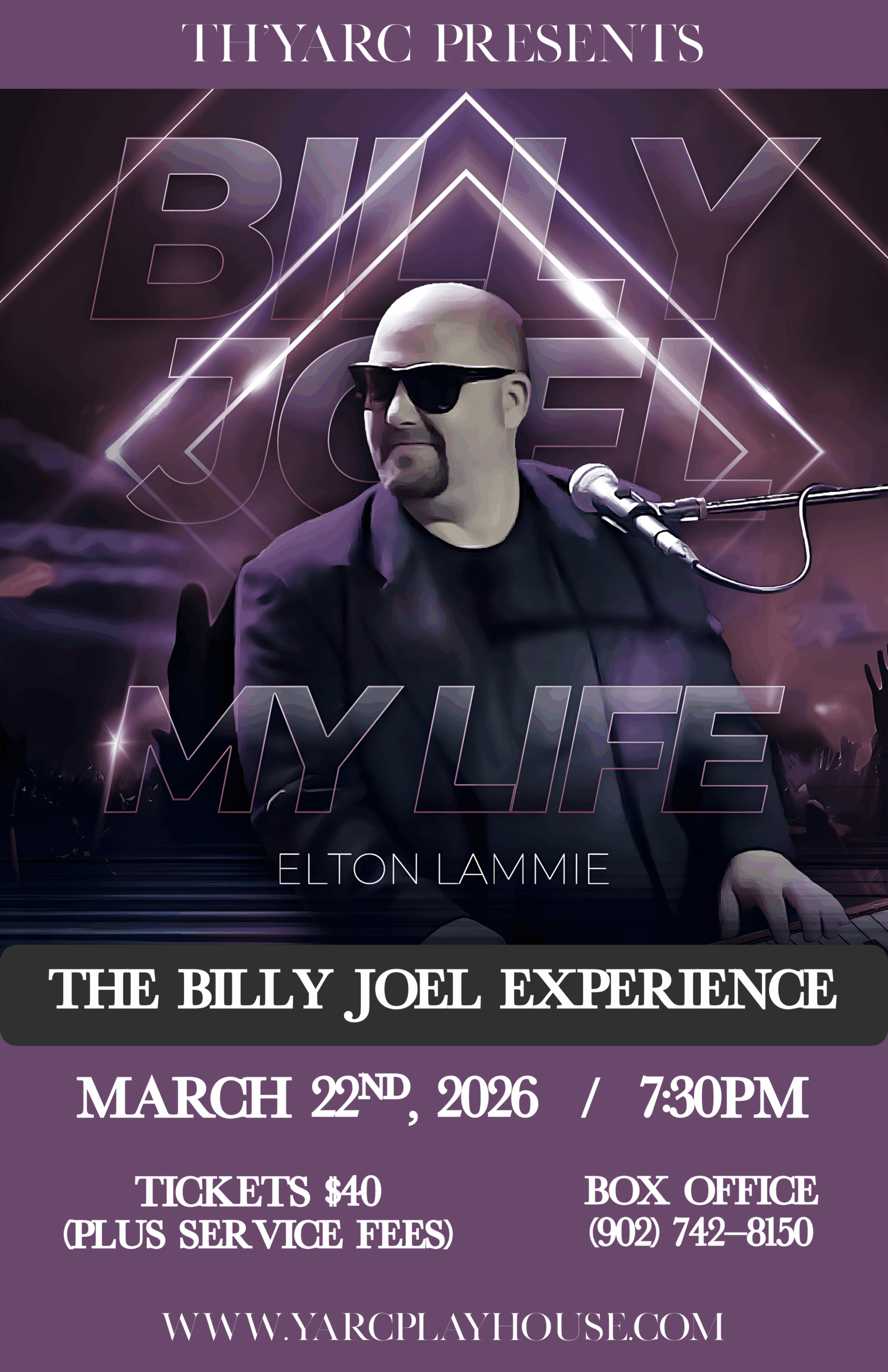 BILLY JOEL MY LIFE - Th'YARC Playhouse and Arts Centre