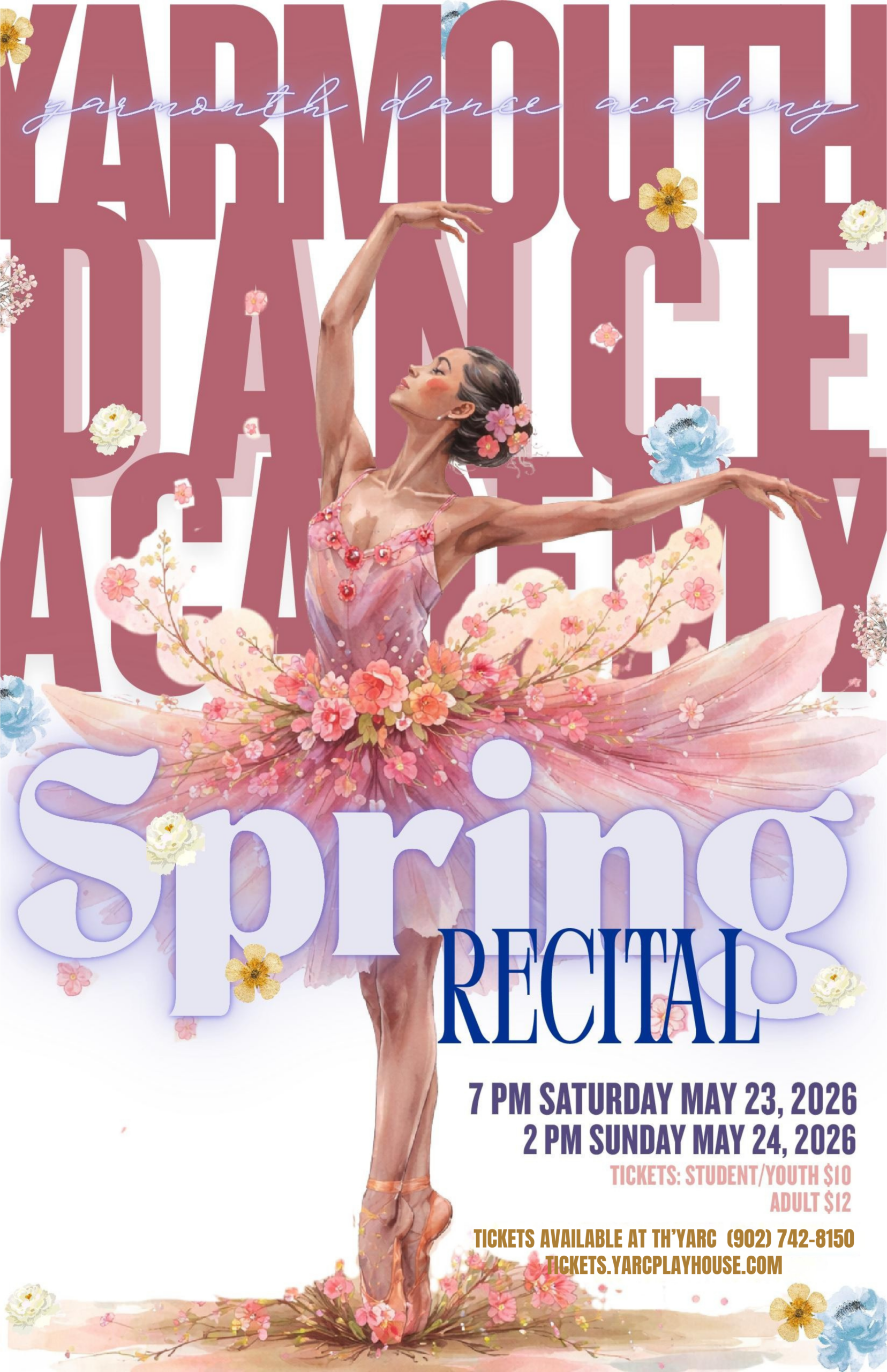 YARMOUTH DANCE ACADEMY SPRING RECITAL