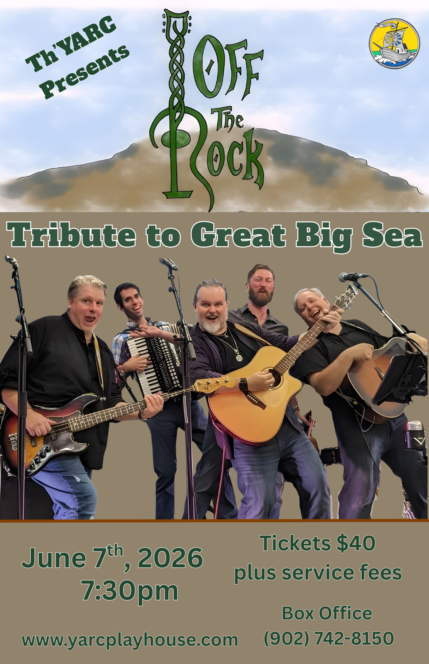 OFF THE ROCK – Tribute to Great Big Sea