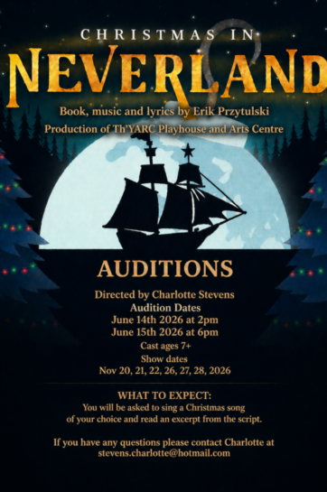 Auditions Christmas in Neverland